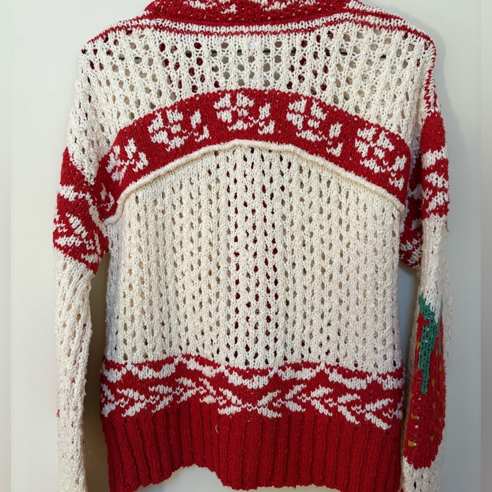 NWOT Urban Outfitters Kimchi Blue Libby Oversized Fairisle Knit Cardigan Size XS - Picture 16 of 16